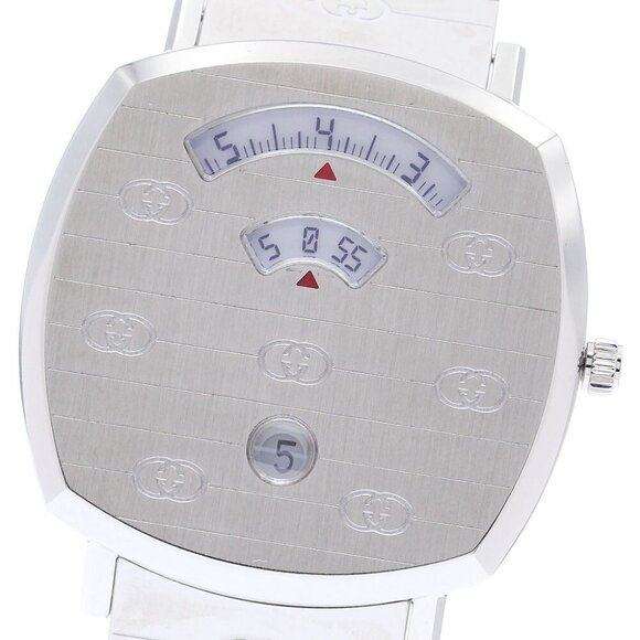 GUCCI Grip watch 157.3/YA157410 Date white Dial Quartz Men's Watch_875827 - Picture 2 of 7
